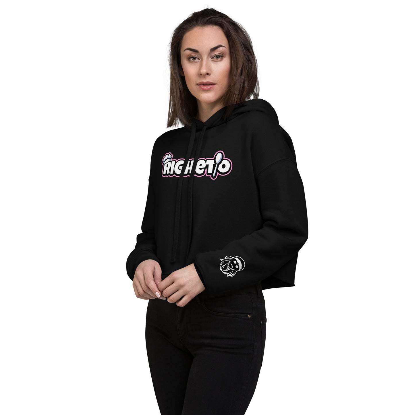 Righetio Crop Hoodie
