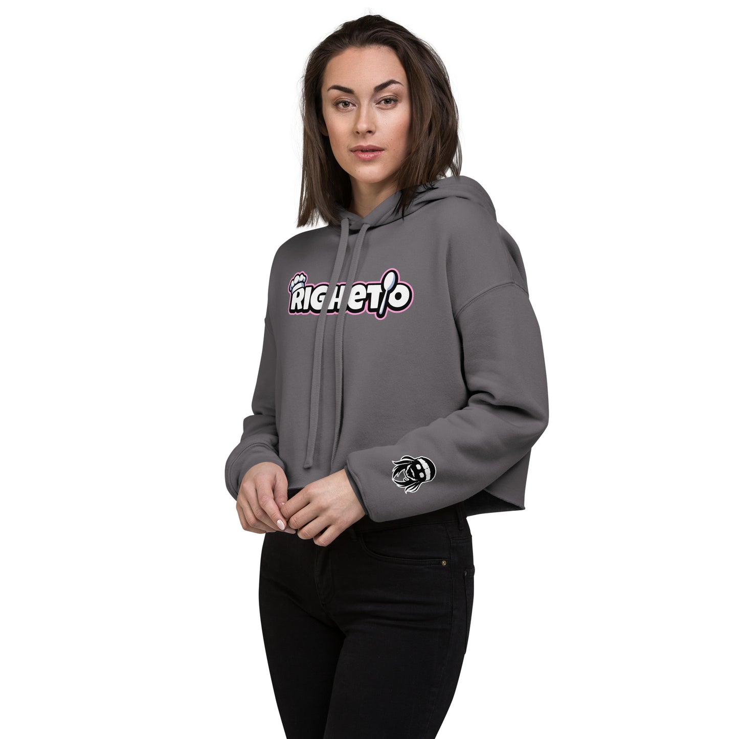 Righetio Crop Hoodie